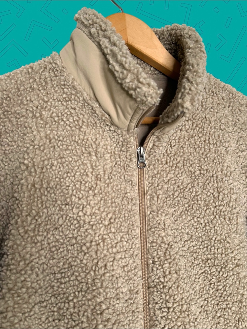 Uniqlo Sherpa Deep Pile Fleece Zip Jacket
